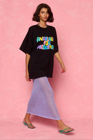 karavan clothing fashion spring summer 26 nai weekendwear collection lilly knitted skirt lilac