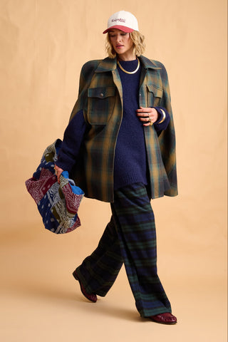 karavan clothing fashion fall winter 25 homecoming collection zoe pullover dark blue