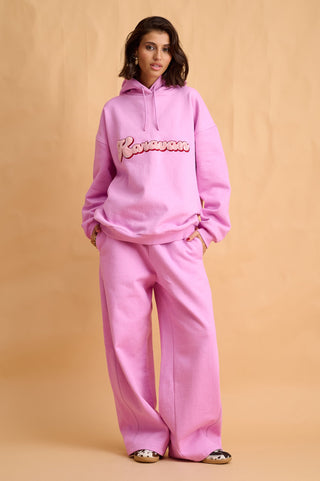 karavan clothing fashion fall winter 25 homecoming collection misty sweatpants pink