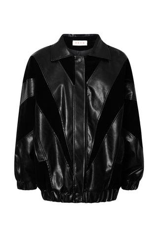 karavan clothing fashion fall winter 25 krvn homecoming collection lorraine jacket black
