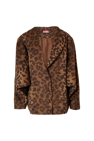 karavan clothing fashion fall winter 25 homecoming collection louve blazer leopard