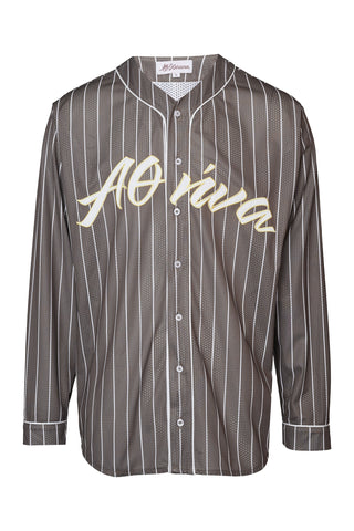 karavan clothing fashion fall winter 25 homecoming men collection luke baseball shirt brown