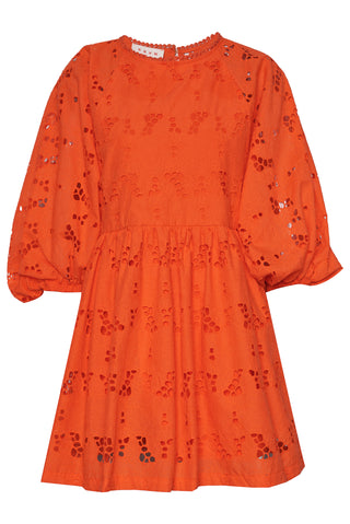 karavan clothing fashion krvn spring summer 26 nai collection lupita mini dress orange
