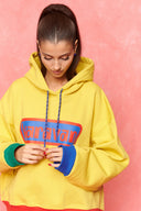 karavan fall winter 26' collection eilish crop hoodie yellow
