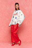 karavan fall winter 26' collection maira longsleeve logos white