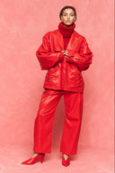 karavan fall winter 26' collection madrigal trousers red