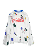 karavan fall winter 26' collection maira longsleeve logos white