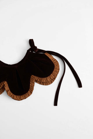 karavan clothing fashion fall winter 25 homecoming collection blossom collar brown