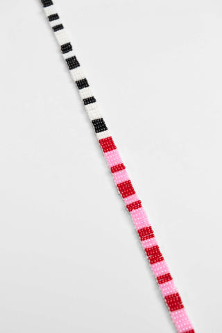 Striped Choker Necklace