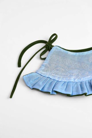 karavan clothing fashion fall winter 25 homecoming collection collar bandana blue