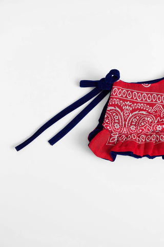 karavan clothing fashion fall winter 25 homecoming collection mamacita collar bandana red