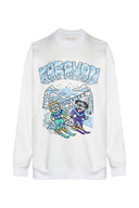 karavan fall winter 26' collection mandy crewneck white