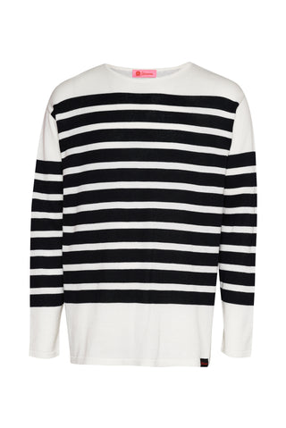 karavan clothing fashion spring summer 26 men nai collection marcello knitted sweater black stripes