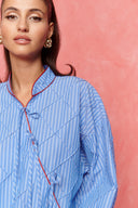 karavan fall winter 26' collection electra shirt blue