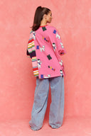 karavan fall winter 26' collection glenn tee pink multicolor logos