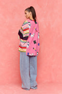karavan fall winter 26' collection glenn tee pink multicolor logos