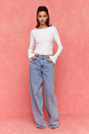 karavan fall winter 26' collection jaden top white