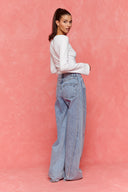 karavan fall winter 26' collection marcy jeans light denim