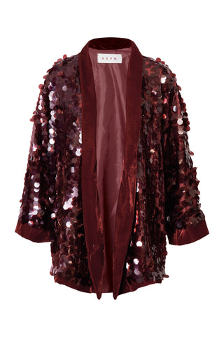 karavan clothing fashion fall winter 25 krvn homecoming collection marietta kimono bordeaux