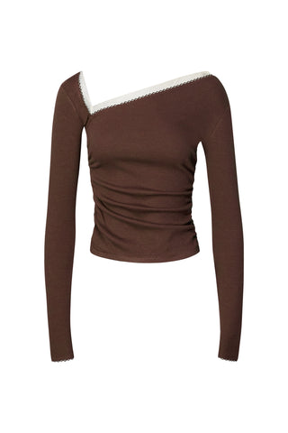 karavan clothing fashion fall winter 25 homecoming krvn collection marion top brown