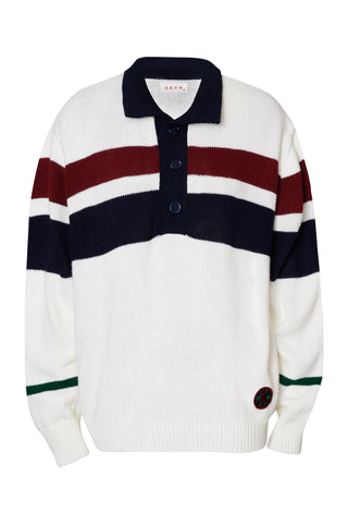 karavan clothing fashion fall winter 25 homecoming krvn collection martina knitted polo blue green bordeaux