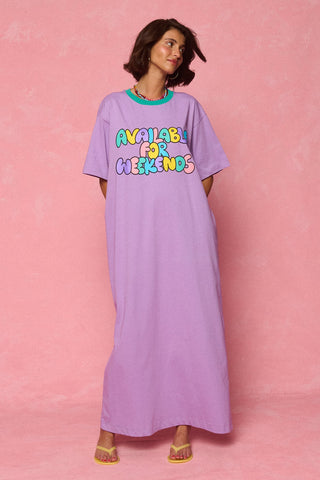 karavan clothing fashion spring summer 26 nai weekendwear collection maru dress purple
