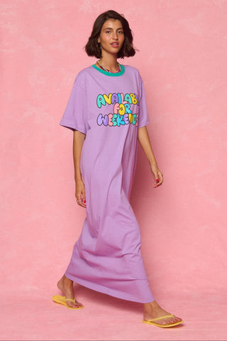 karavan clothing fashion spring summer 26 nai weekendwear collection maru dress purple