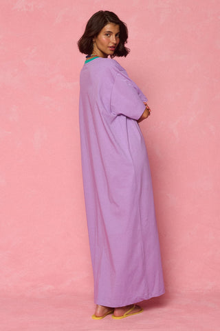 karavan clothing fashion spring summer 26 nai weekendwear collection maru dress purple
