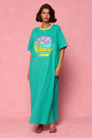 karavan clothing fashion spring summer 26 nai weekendwear collection maru dress mint