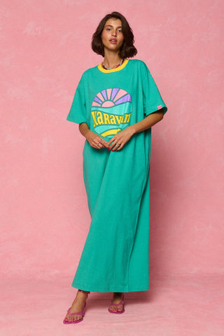 karavan clothing fashion spring summer 26 nai weekendwear collection maru dress mint