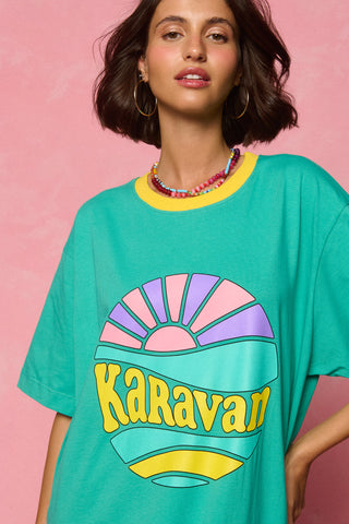 karavan clothing fashion spring summer 26 nai weekendwear collection maru dress mint