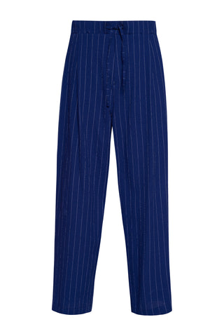 karavan clothing fashion spring summer 26 men nai collection matt trousers blue