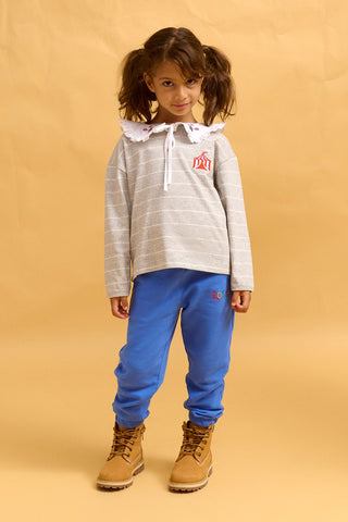 karavan clothing fashion fall winter 25 homecoming rookies collection max sweatpants blue