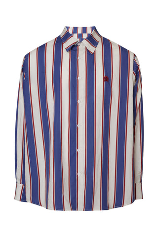 karavan clothing fashion fall winter 25 homecoming men collection maximo shirt blue white stripes
