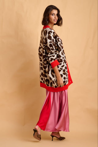 karavan clothing fashion fall winter 25 homecoming collection maya cardigan leopard