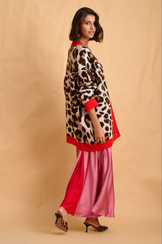 karavan clothing fashion fall winter 25 homecoming collection gretel skirt pink satin