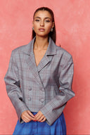 karavan fall winter 26' collection BRUNA BLAZER GREY