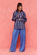 karavan fall winter 26' collection milena trousers blue