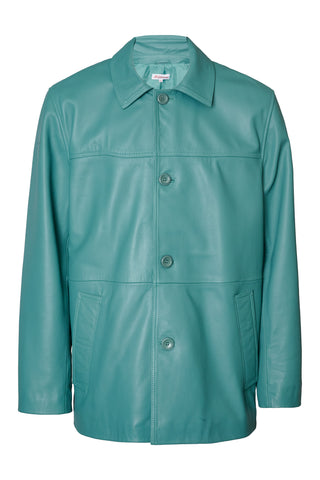 karavan clothing fashion fall winter 25 homecoming men collection milton jacket grey leather