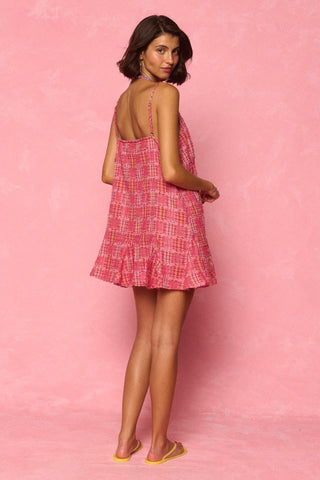 karavan clothing fashion spring summer 26 nai weekendwear collection mimi mini dress red