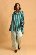 karavan clothing fashion fall winter 25 homecoming homeware collection mint pants brown dots