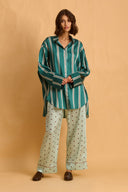 karavan clothing fashion fall winter 25 homecoming homeware collection mint pants brown dots