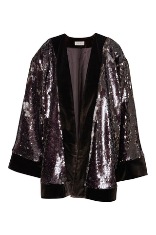 karavan clothing fashion fall winter 25 krvn homecoming collection miriam kimono brown