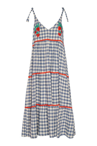 karavan clothing fashion spring summer 26 nai collection monic dress checked