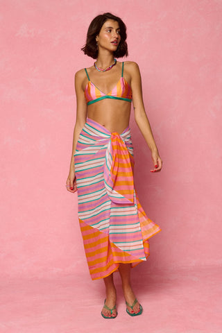 karavan clothing fashion spring summer 26 nai weekendwear collection monroe bikini top green blue stripes