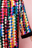 karavan fall winter 26' collection mulan dress multicolor square