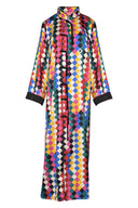 karavan fall winter 26' collection mulan dress multicolor square