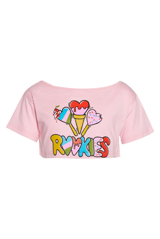 karavan clothing fashion spring summer 26 rookies collection mulan tee ice cream pink