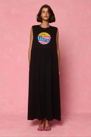karavan clothing fashion spring summer 26 nai weekendwear collection nadia dress black