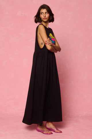 karavan clothing fashion spring summer 26 nai weekendwear collection nadia dress black